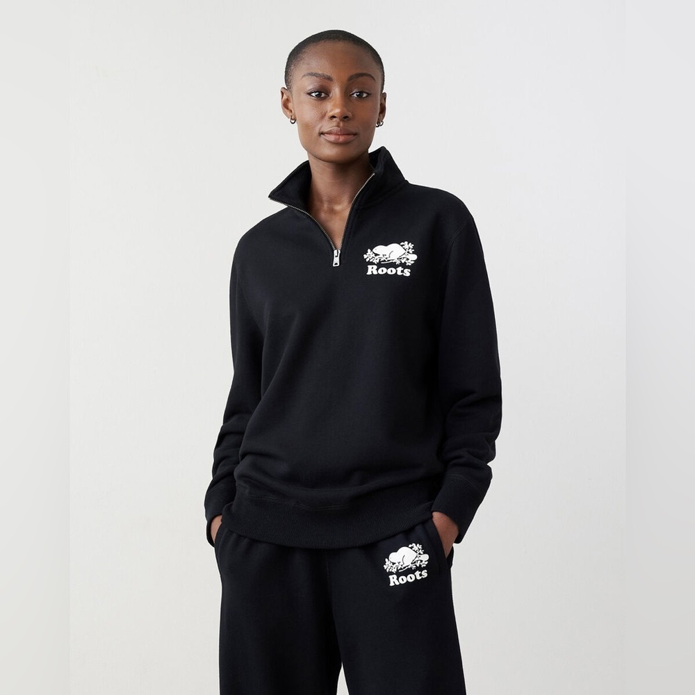 Roots Original Half Zip Polo Sweatshirt